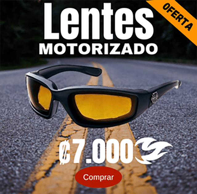 Lentes Motorizado Oferta