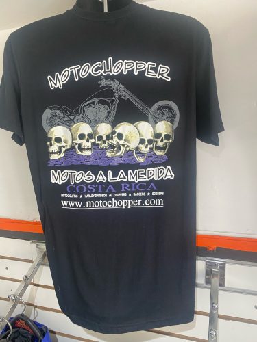 CAMISETA-MOTOCHOPPER CALAVERA